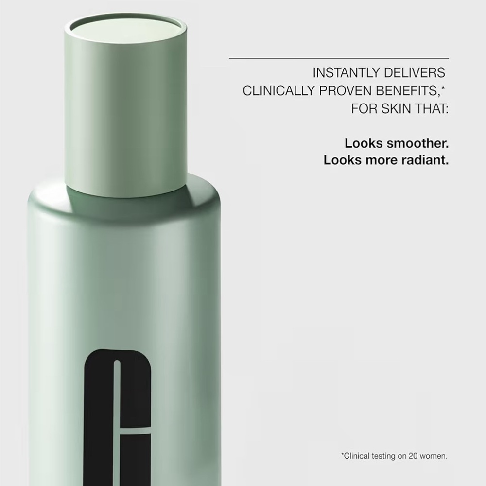 Clinique 3-Step Clarifying Lotion  Exfoliator 1.0 (13.5 oz) – Sensitive Skin - Picture 2 of 3